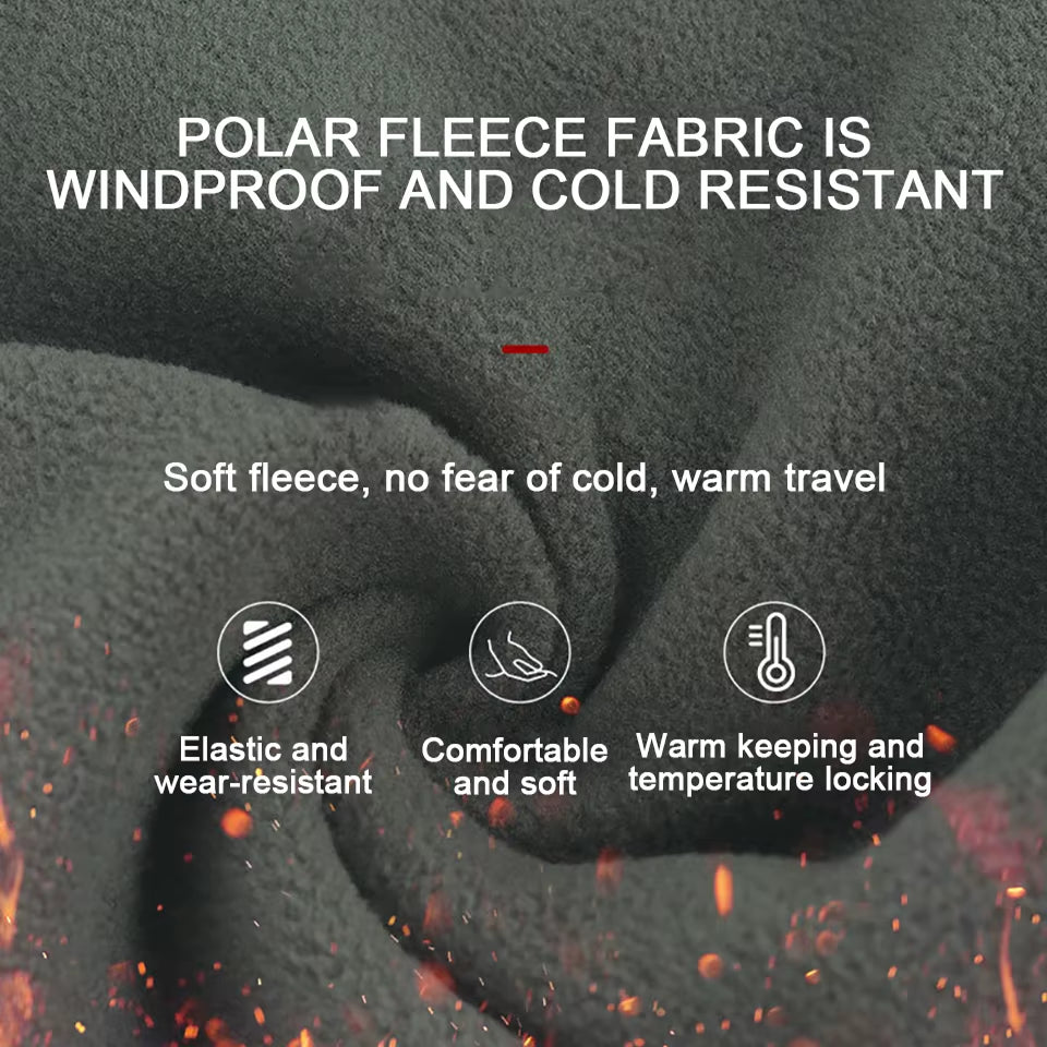 Winter Cycling Mask Thermal Windproof Balaclava Ski Mask Men Women Warm Polar-Fleece Outdoor Sport Motorcycle Face Mask