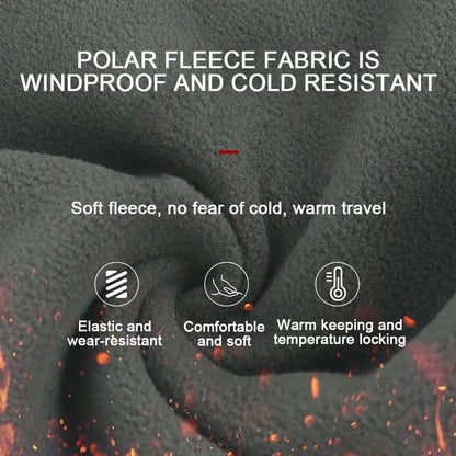 Winter Cycling Mask Thermal Windproof Balaclava Ski Mask Men Women Warm Polar-Fleece Outdoor Sport Motorcycle Face Mask