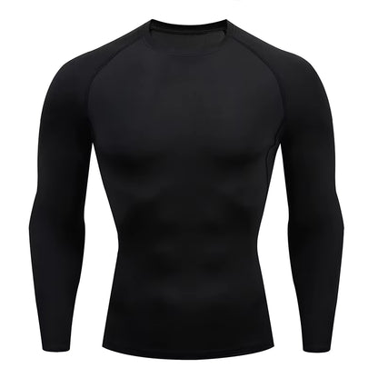 Men'S Running Tight Long Sleeved Sports T-Shirt Gym Fitness Sweatshirt Slow Breathable Quick Drying Sweatshirt Top