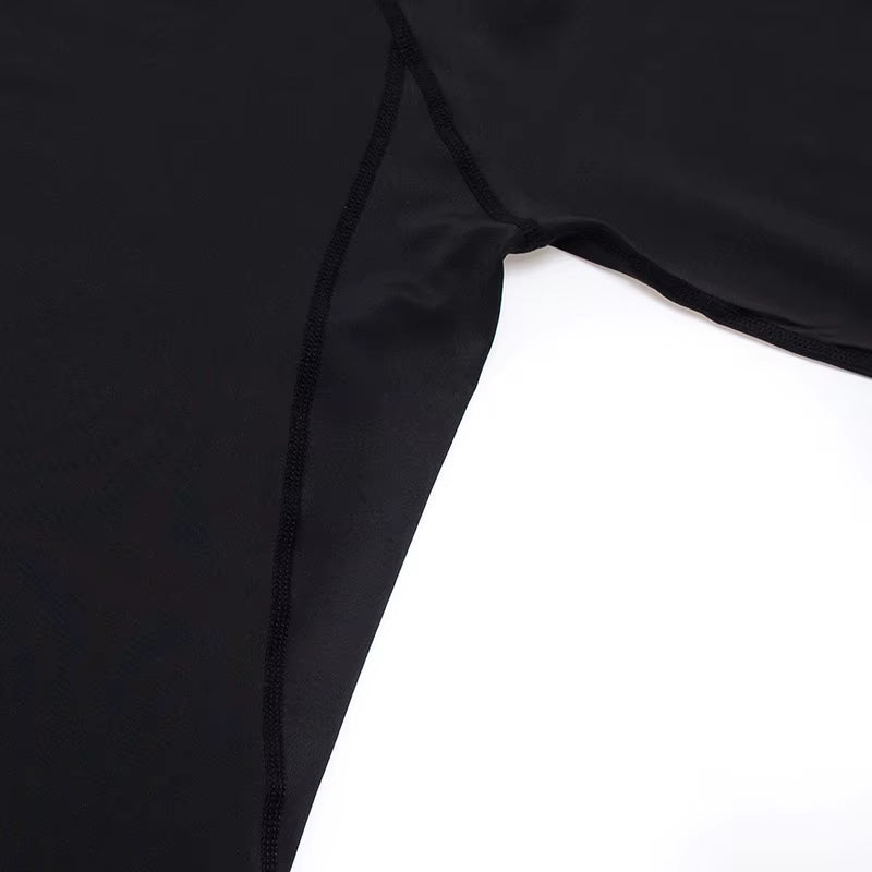 Men'S Running Tight Long Sleeved Sports T-Shirt Gym Fitness Sweatshirt Slow Breathable Quick Drying Sweatshirt Top